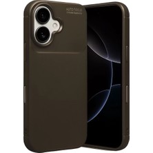 Uravas Store Iphone 17 Auto Focus Karbon Kapak - Kahverengi