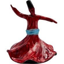 Mevlana Bazaar Seramik Dekoratif Semazen Biblo 5 cm