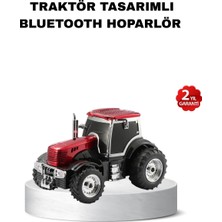 Uravas Store Traktör Tasarımlı Bluetooth Hoparlör 12W Tws Destekli Nostaljik Model