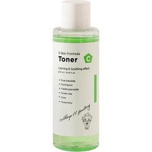 Village 11 Factory C Skin Formula Toner 250 ml Yatıştırıcı Cica Etkili Tüm Cilt Tipleri İçin Nem Dengeleyici
