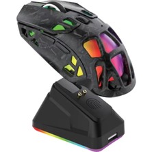 Gaman GWH-111 Manyetik Şarjlı Bt+2.4ghz 12000 Dpi Ultra Hafif Şarjlı Kablosuz Şarj Istasyonlu Oyuncu Mouse