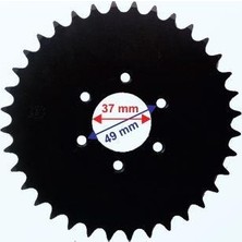 Motobisavm Arka Dişli 428-36T Iç 37 mm 6 Delikli