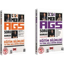 2026 Meb-Ags Eğitim Bilimleri ve Türk Milli Eğitim Sistemi Tamamı Çözümlü Soru Bankası Modüler Set (2 Kitap) – Yargı Yayınları