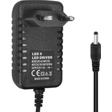Uravas Store Powermaster PM-31667 5 Volt - 2 Amper 3.5*1.35 mm Uçlu Plastik Kasa Priz Tipi Adaptör (Android Box
