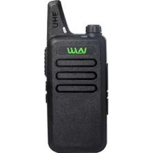 Uravas Store Wln PMR-446 16 Kanal Tekli 3-5 Km El Telsizi (Şarj Aleti Dahil)