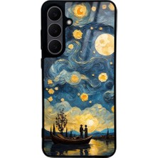 Zipax Samsung Galaxy S25 Fe Uyumlu Kılıf Desenli Silikon Kapak Zr-Lusi