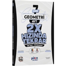 Ayt Geometri Ders Platosu 7 Günde 2x Hızında Tekrar Pion Yayınları