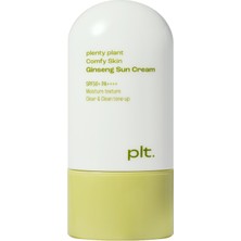Plenty Plant -SPF50+ Yüz Güneş Kremi- Comfy Skin Ginseng Sun Cream 50 ml
