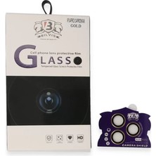 Uravas Store Iphone 14 Pro Max Bilvis Titan Kamera Lens - Gold