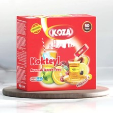 Royaleks Koza Tek Içimlik Kokteyl Aromalı Toz Içecek 50'li