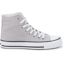 Ymn Ayakkabı Gri Bilekli Spor Ayakkabı Çocuk Sneaker