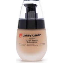 Pierre Cardin Aqua Wow Mineralli Su Bazlı Fondöten Ivory Skin  With Warm Yellow SPF ile Pürüzsüz Görünüm 30 ml