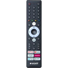 Zapex Arçelik Beko Grundig Android Smart A98 Q 995 x 4K Ultra Hd 98 LED LCD Tv Kumandası Ses Komut Özelliği Yoktur