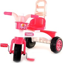 Güçlü Toys Princess 3 Tekerli Çocuk Bisikleti 3600 Pembe Renkli Eğlenceli Kullanım İçin