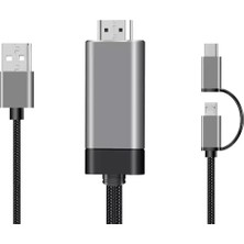 Uravas Store Similar ZR775 LD36 3 In 1 USB To Hdtv Cable Görüntü Aktarıcı