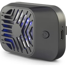 Uravas Store Telefon Soğutucu Fan Bataryalı LED - Siyah HDX4389