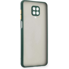 Uravas Store Xiaomi Redmi Note 9 Pro Kılıf Montreal Silikon Kapak - Yeşil