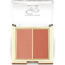 Golden Rose Iconic Blush Duo - 02 Peachy Coral - Ikili Allık