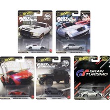 Hot Wheels Premium 5'li Set