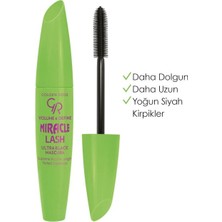 Golden Rose Volume ve Define Miracle Lash Ultra Black Maskara Hacim Veren Yapıştırmayan Formül