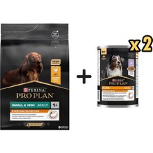 Pro Plan Tavuklu Küçük Irk Köpek Maması 3 kg + 2 Adet Pro Plan Everyday Nutrition Hindili Köpek Konservesi 400 gr