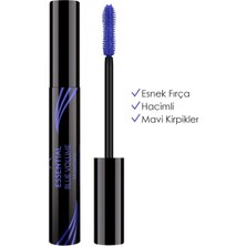 Golden Rose Mavi Essential Volume Maskara Hacim Verici Etki ve Esnek Fırça ile Gün Boyu Kalıcılık