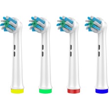 Denthauz Diş Fırçası Başlığı Çapraz Xcross I 4 Adet Yedek Başlık Oral-B Uyumlu