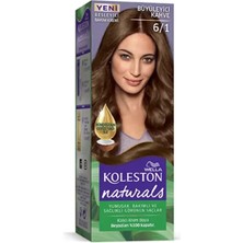 Wella Koleston Naturals Büyüleyici Kahve 6/1 Kalıcı Saç Boyası Canlı Renkler ve Besleyici Etki