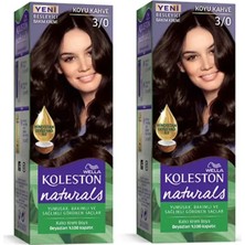 Wella Koleston Naturals Koyu Kahve 3/0 Kalıcı Saç Boyası 2x Paket Yumuşak ve Sağlıklı Görünüm