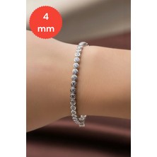 Moda Gümüş 925 Ayar Gümüş Su Yolu Kadın Bileklik