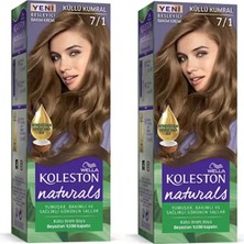 Wella Koleston Naturals Saç Boyası Küllü Kumral 7/1 2x Paket