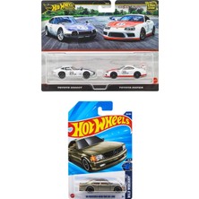 Hot Wheels Premium Car Culture HBL96 2'li Set+Uzun Kart Mercedes-Benz 560 Sec Amg