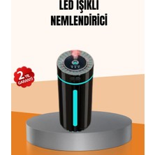 Ultrasonik Nemlendirici LED Işıklı Aromaterapi Difüzör Sessiz Çalışma