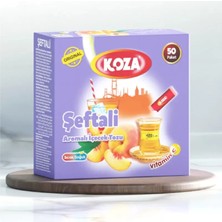 Royaleks Koza Tek Içimlik Şeftali Aromalı Toz Içecek 50'li
