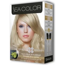 Sea Color 2 Tüp Krem Saç Boyası Seti Platin Sarısı No:0.1