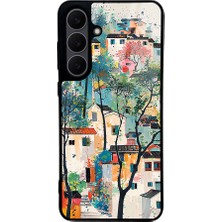 Zipax Samsung Galaxy S25 Fe Uyumlu Kılıf Desenli Silikon Kapak Zr-Lusi