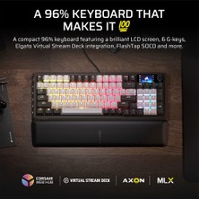 Corsair Corsaır Vanguard 96 Rgb Mlx Plasma Switch Kablolu Gaming Klavye