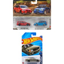Hot Wheels Premium Car Culture HBL96 2'li Set+Uzun Kart Mercedes-Benz 560 Sec Amg