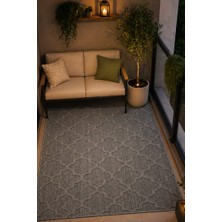 Tch Home Living Pia Gri Iskandinav Tasarım Jüt Taban Halı, Salon Halısı, Mutfak Halısı, Koridor Halısı, Yolluk, Dış Mekan Halısı