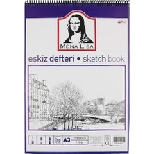 Südor Eskiz Defteri Mona Lisa A3 Telli 120 gr 50 Yaprak