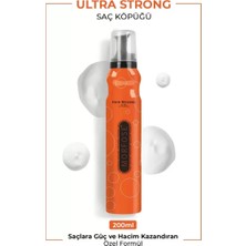 Royaleks Ultra Strong Saç Köpük 200 ml - Ultra Güçlü Tutuş - Mrfs