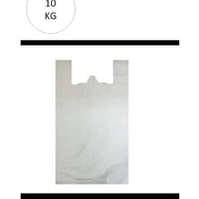 Royaleks Beyaz Atlet Poşet Mini Boy 20X34 cm Takriben 2.350 Adet 10 kg