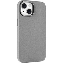 Moby Shop iPhone 14 Kılıf Magsafe Özellikli Zigana Premium Pu Deri Kapak