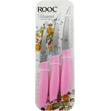 Royaleks Group Lazer Kesim Meyve Sebze Bıçağı Bıçak Takımı 3 Parça ROYALEKS-MR-003