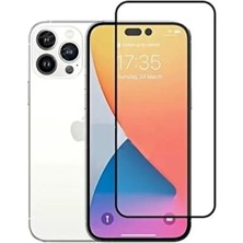 Royaleks Iphone 14 Pro Uyumlu 9d Tam Kaplayan Parmak Izi Bırakmayan Ekran Koruyucu Film