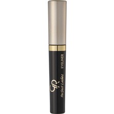 Golden Rose Perfect Lashes Siyah Dipliner Eyeliner  Likit Yapı ile Kolay Uygulama ve Derin Renk