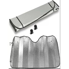 Royaleks Group Oto Güneşlik Balonlu Çift Taraflı Alüminyum Folyo Kaplı Oto Güneşlik 130X60 cm ROYALEKS-80740