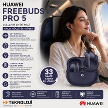 Huawei Teknolojinin Geldiği Son Nokta,freebuds Pro 5 Anc Tws Mavi Kulak Içi Bluetooth Kulaklık