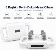 Erdmsp 8 Başlıklı Derin Doku Masaj Cihazı Hemen Rahatlayın, Farkı Hissedin Kaslarınıza Hak Ettiği Rahatlığı Verin
