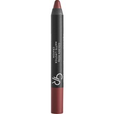 Golden Rose Matte Lipstick Crayon - 21 Toffee - Mat Ruj